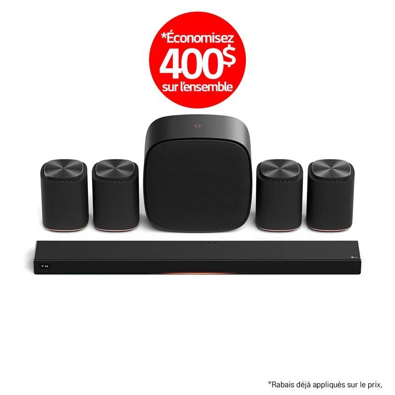 LG Sound Suite | Immersive Quad Suite 7 Pro - H7+4M7+W7