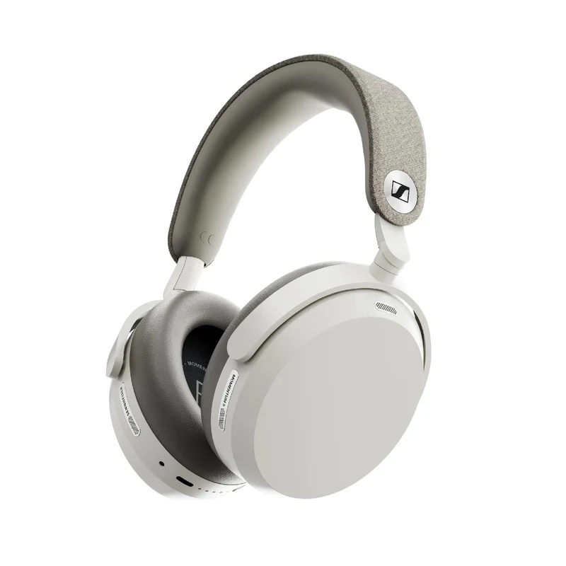 Sennheiser MOMENTUM 5 Wireless | Écouteurs supra-auriculaires - Sans fil - Réduction adaptative du bruit - Blanc