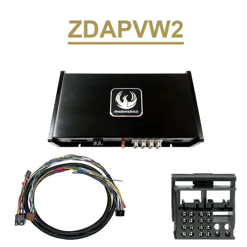PHOENIX GOLD ZDAPVW2 – Kit DSP Plug & Play Volkswagen / Audi / Seat sans ampli OEM