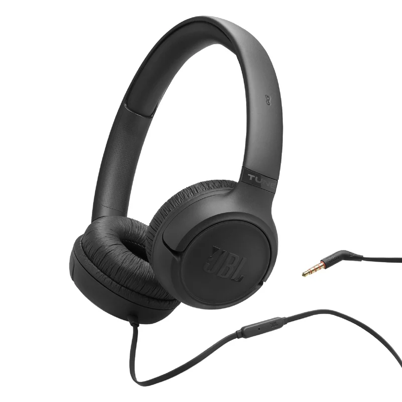 JBL Tune 530 | Écouteurs supra-auriculaire - Fil - Pliable - Noir