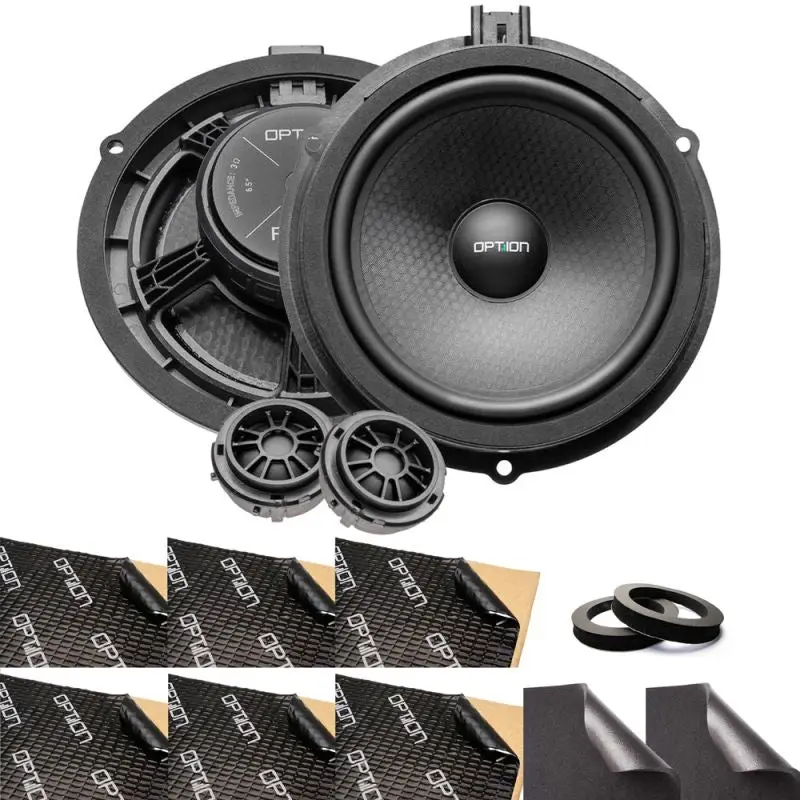 OPTION SET-429 – Kit haut-parleurs avant + insonorisation pour Ford Transit Custom / Tourneo Custom 2e génération