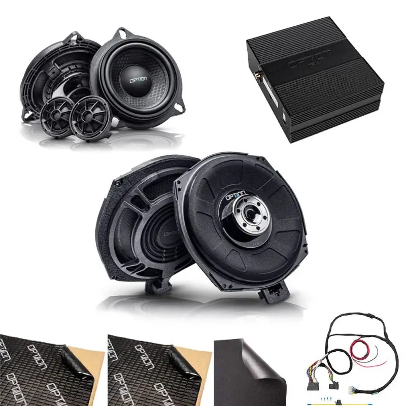 OPTION BMW-E81-HIFI – Système audio complet Plug & Play pour BMW Série 1 E81 HiFi