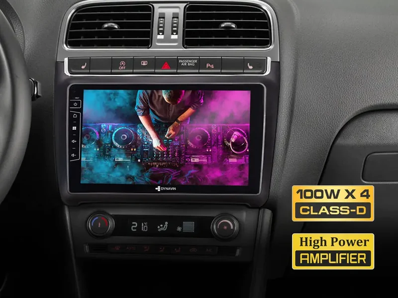 DYNAVIN D10-69H Premium – Autoradio Android 14 9 pouces pour Volkswagen Polo avec CarPlay sans fil, Android Auto et DSP 4 x 60 W RMS