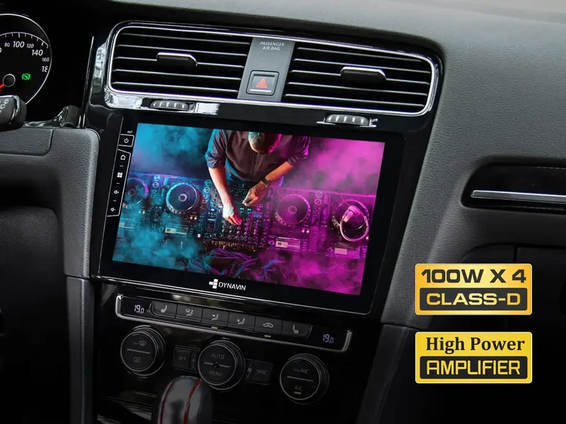 DYNAVIN D10-3B Premium – Autoradio Android 14 10,1 pouces pour Volkswagen Golf 7 avec CarPlay sans fil