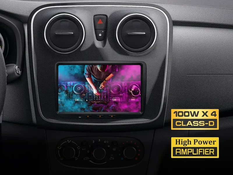 DYNAVIN D10-DAC Premium – Autoradio Android 14 8 pouces avec CarPlay sans fil, Android Auto, DSP 4 x 60 W et Head-Up Display