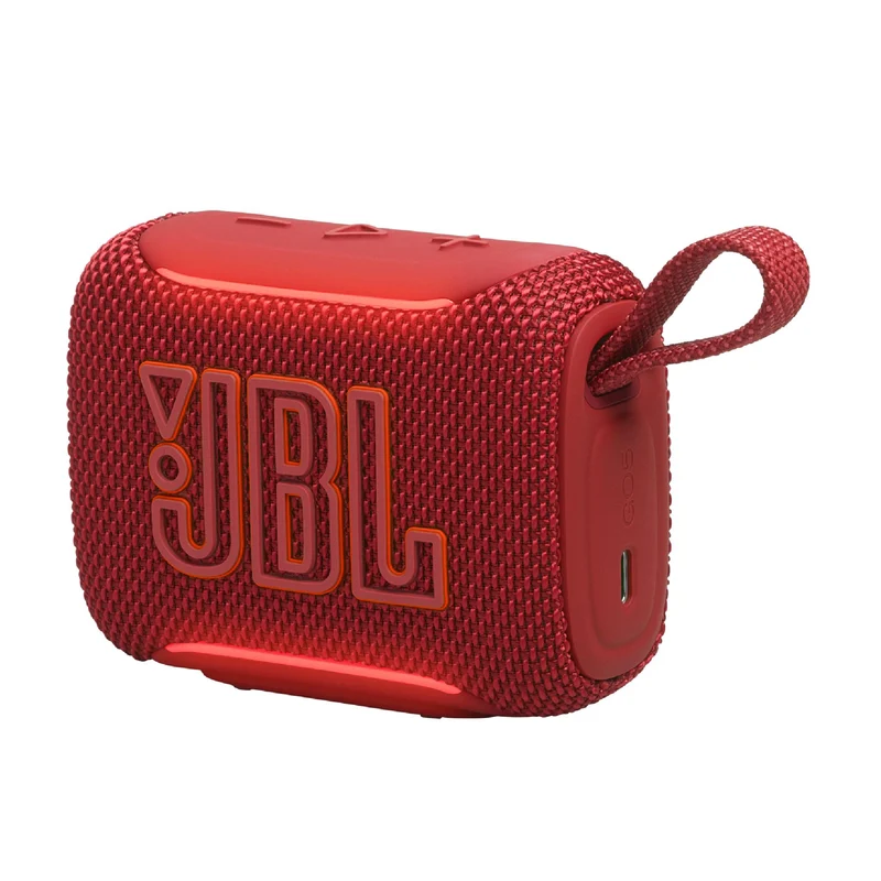 JBL GO 5 | Mini haut-parleur portable - Bluetooth - 10 Heures d'autonomie - IP68 - Rouge