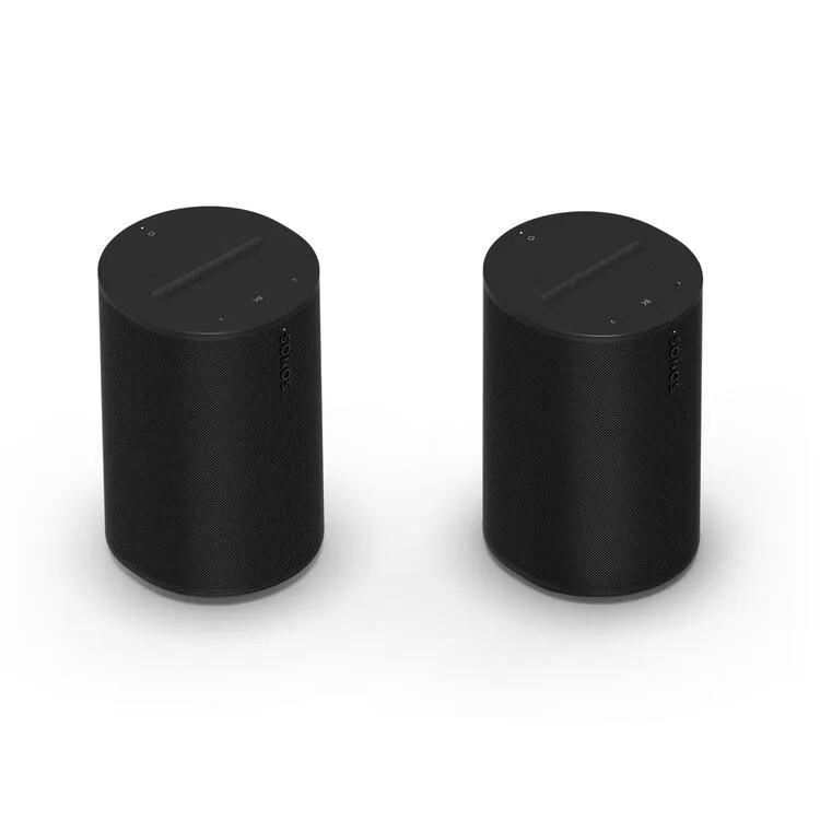 Sonos Era 100 Pro | Enceinte intelligente - PoE+ - Gestion des zones - Noir - Paire