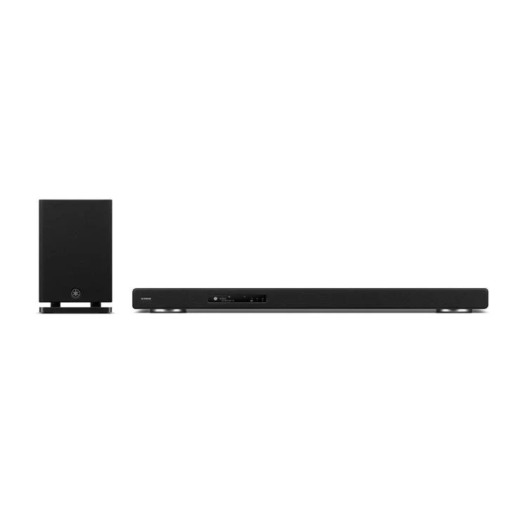 Yamaha SRX90A B | Barre de son 3.1.2 - AURO 3D - Puissance totale 550 W RMS - Noir