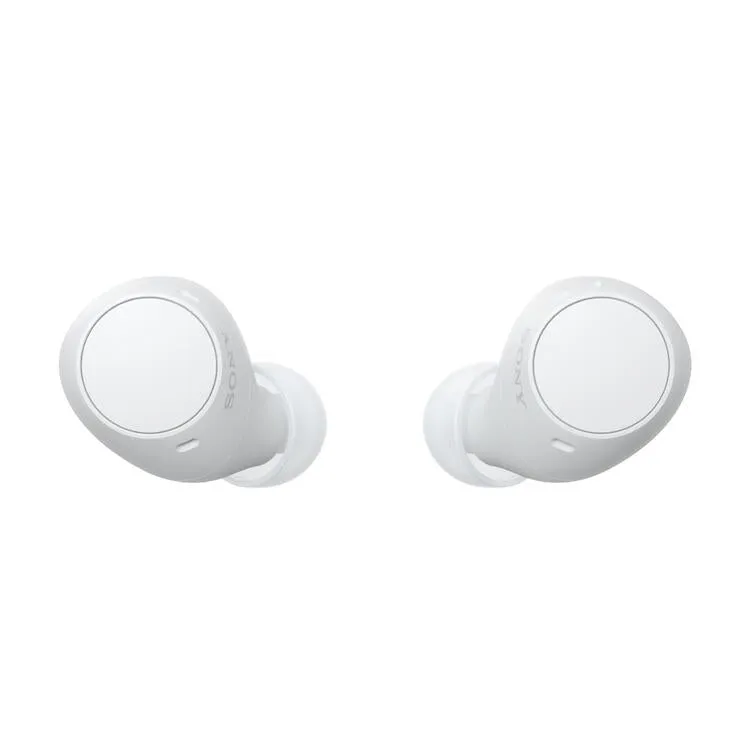 Sony WF-C510 | Écouteurs intra-auriculaires - 100 % sans fil - Bluetooth - Microphone - Jusqu'à 22 heures d'autonomie - IPX4 - Blanc