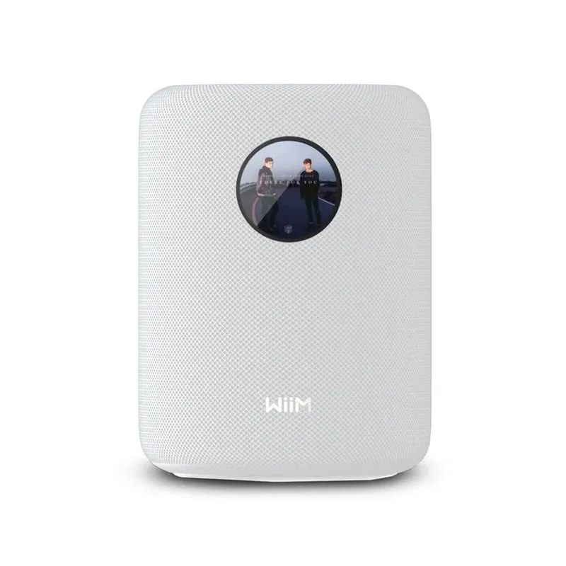 WiiM Sound | Haut-parleur Streaming - Écran tactile de 1,8" - Sans fil - Blanc