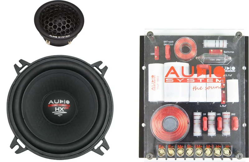 AUDIO SYSTEM HX100 DUST – Kit 2 voies High-End SQ 100 mm