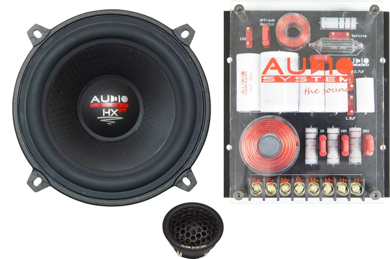 AUDIO SYSTEM HX130 DUST – Kit 2 voies High-End SQ 130 mm