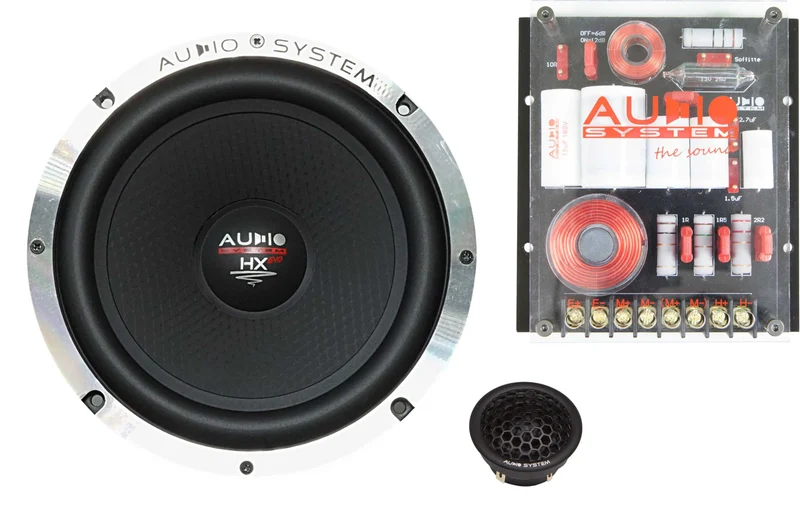 AUDIO SYSTEM HX165 DUST – Kit 2 voies High-End SQ 165 mm