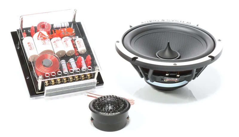AUDIO SYSTEM HX165 PHASE – Kit 2 voies High-End SQ avec Phase Plug