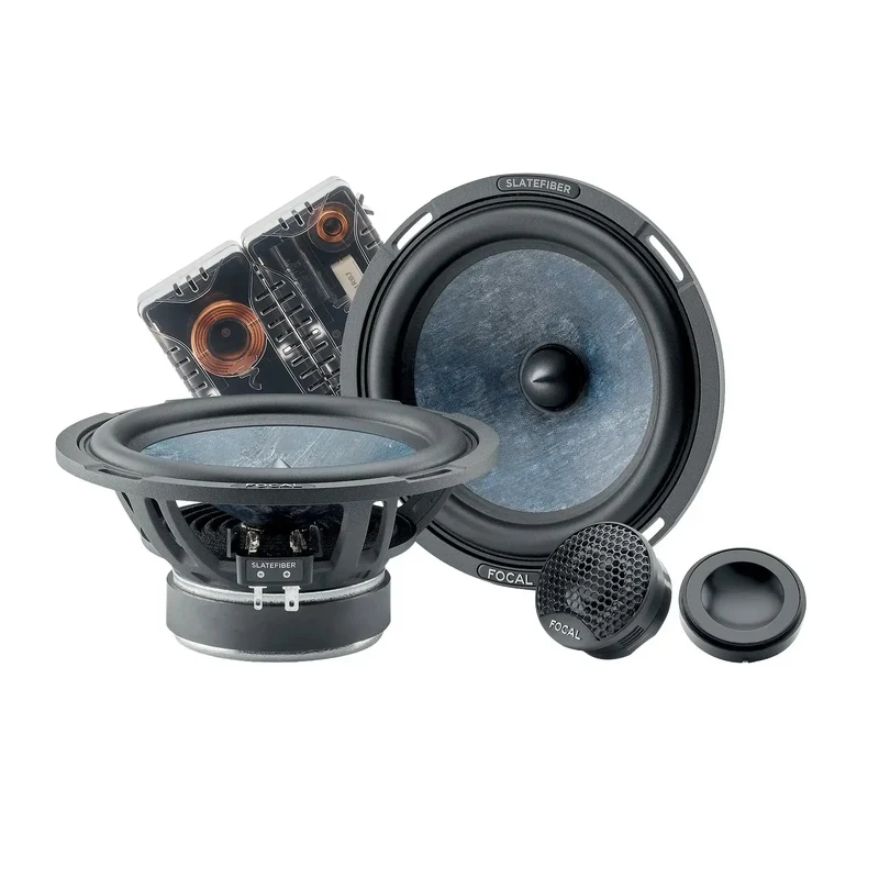 FOCAL 165 SF – Kit éclaté 2 voies 16,5 cm Slatefiber 80 W RMS
