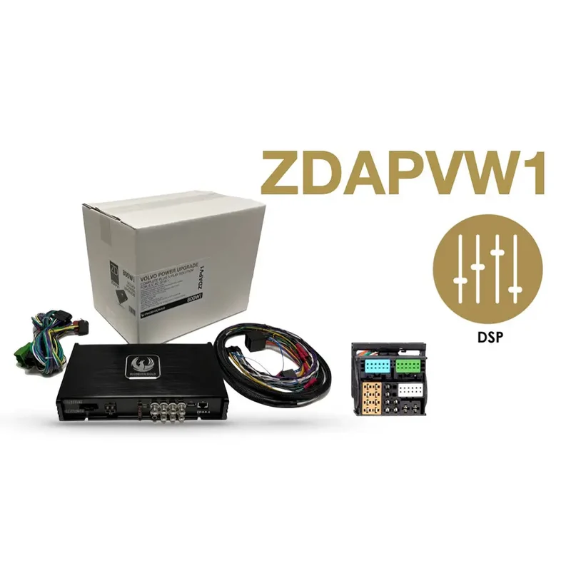 PHOENIX GOLD ZDAPVW1 – Kit DSP Plug & Play Volkswagen / Audi / Seat 400W RMS