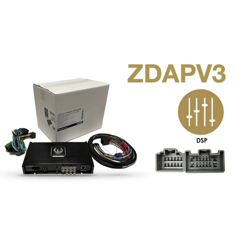 PHOENIX GOLD ZDAPV3 – Kit DSP Plug & Play Volvo 400W RMS (Sans ampli OEM)