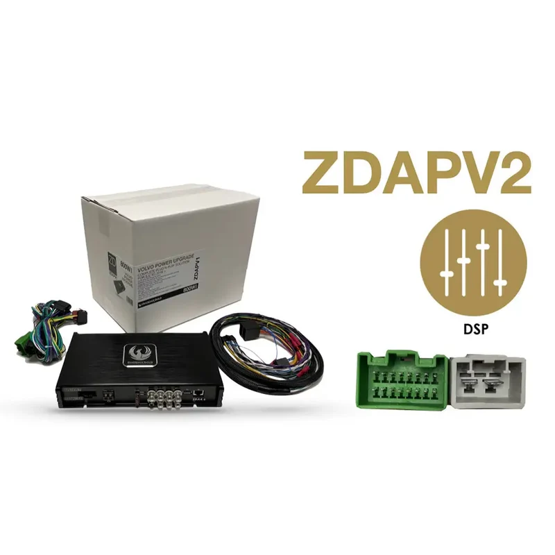 PHOENIX GOLD ZDAPV2 – Kit DSP Plug & Play Volvo 400W RMS (2007–2019)
