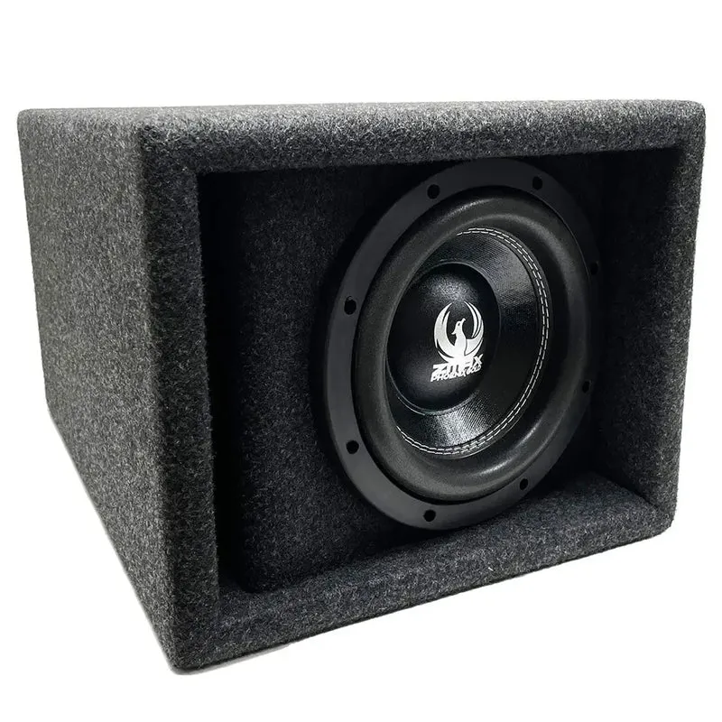 PHOENIX GOLD ZMAX18PB – Caisson Subwoofer Bass-Reflex 8" Haute Performance
