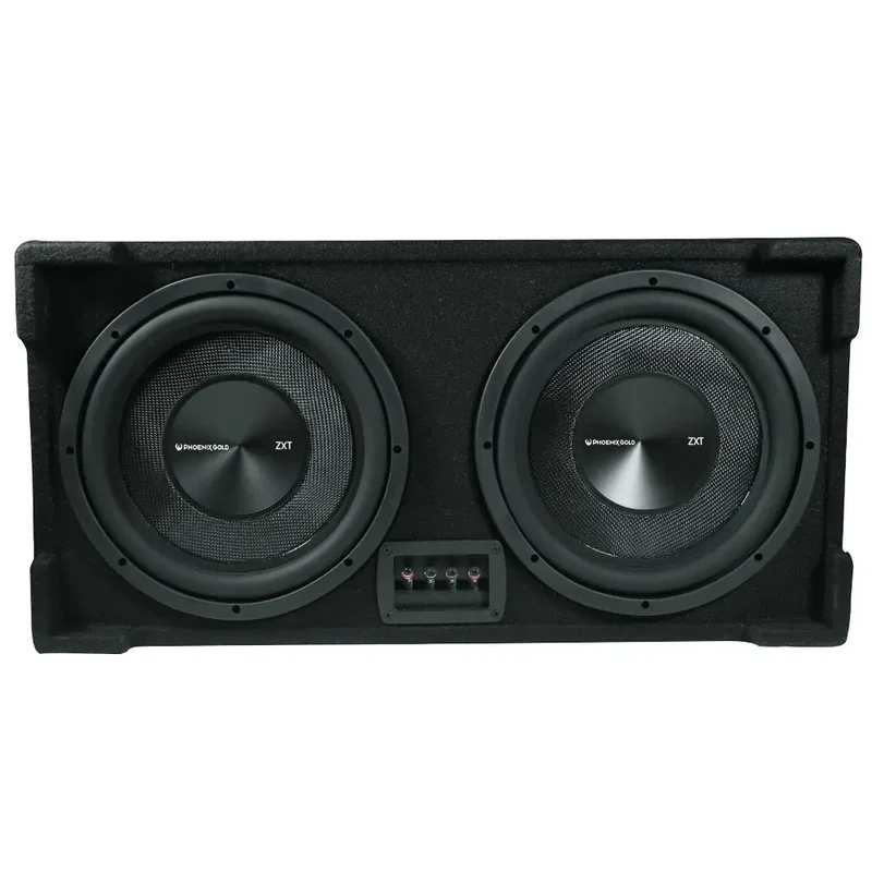 PHOENIX GOLD ZX212PBS – Caisson Subwoofer Slim 2×12" 1000W Max