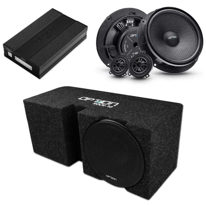 OPTION SET-396 – Système Audio DSP Plug & Play pour Audi Q4 e-tron FZ avec Audi Sound System (ASS) | V1