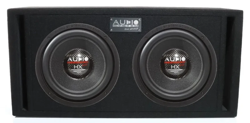 AUDIO SYSTEM HX10 EVO BR-2 – Double Caisson Bass-Reflex High-End 2 x 25 cm avec 2 x HX10 EVO
