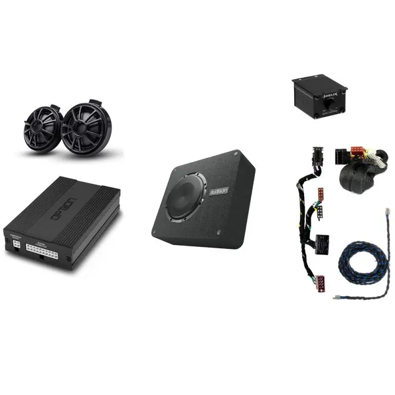OPTION SET-163 – Système audio Mercedes A-Class W177 (standard) avec DSP, Tweeter et Subwoofer | Plug & Play
