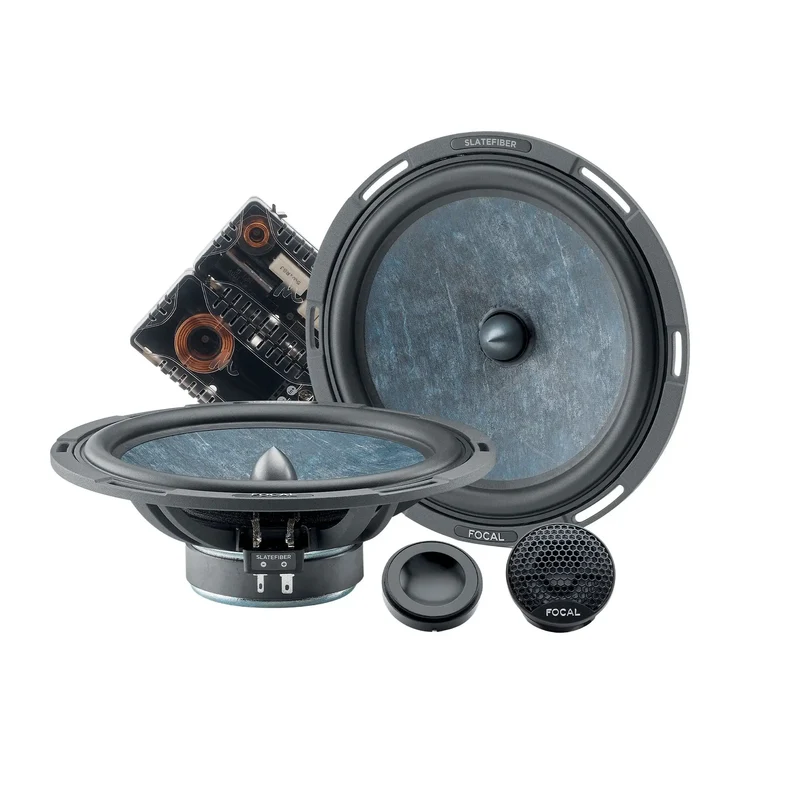 FOCAL 200 SF – Kit éclaté 2 voies 20 cm Slatefiber 80 W RMS