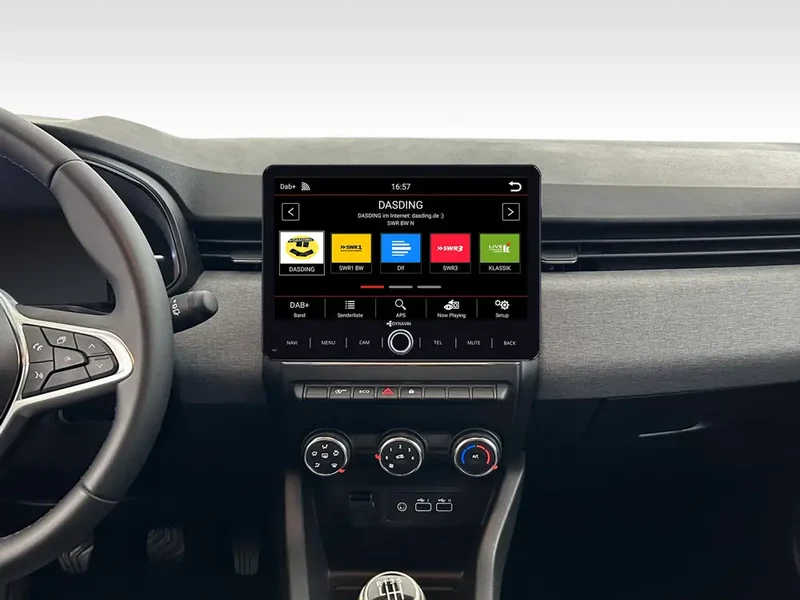 DYNAVIN D9-RNCL5 – Autoradio Android Carplay Premium 10.1” Renault Clio V avec Head-Up Display