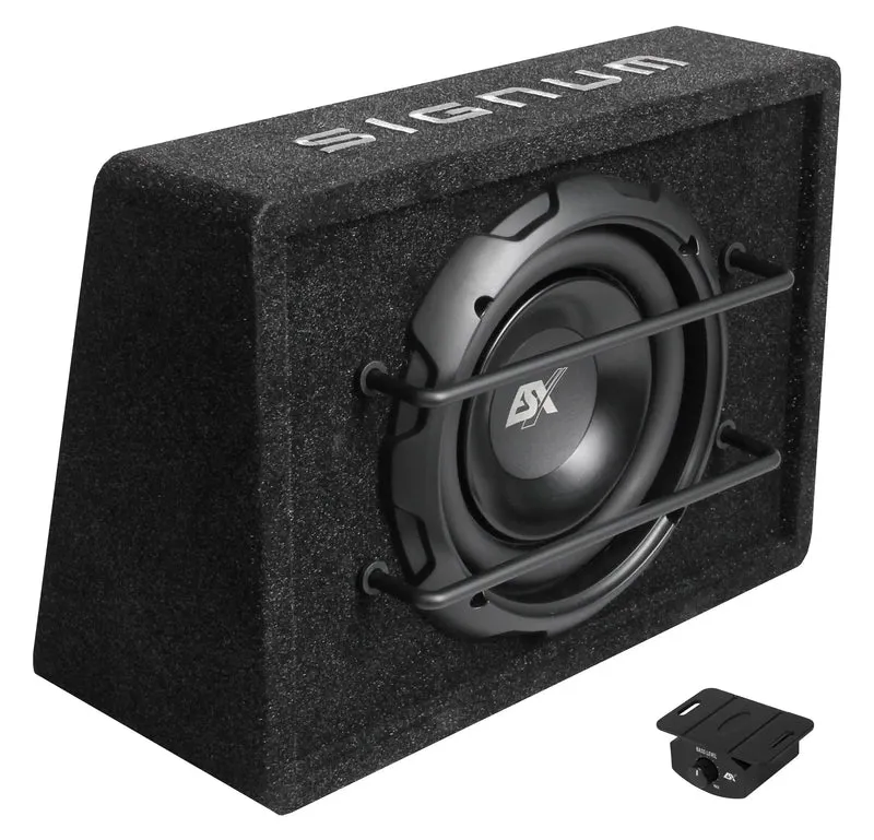 ESX SXB8A – Subwoofer actif 20 cm (8”) compact et puissant
