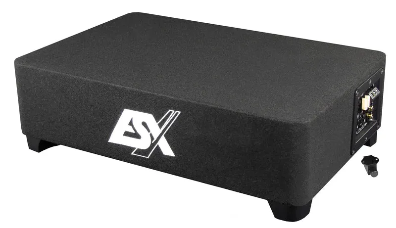 ESX QX10BXA – Subwoofer actif Downfire 25 cm (10”) haute performance