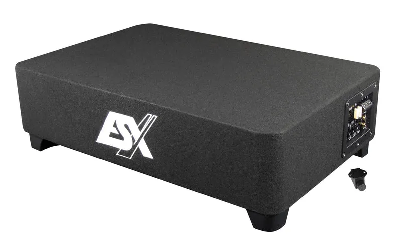 ESX QX12BXA – Subwoofer actif Downfire 30 cm (12”) haute performance