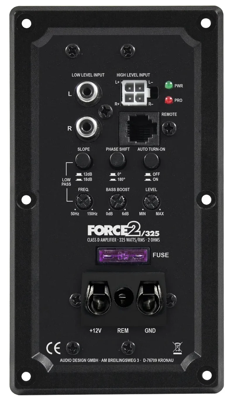 ESX FORCE2/325 – Module amplificateur actif Class D pour subwoofer