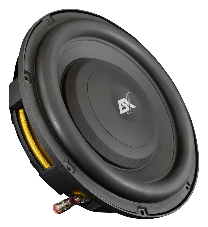 ESX QXP104 – Subwoofer 25 cm (10”) ultra-plat avec protection