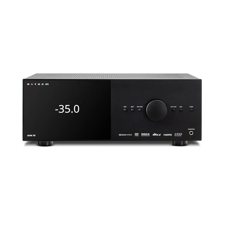 Anthem AVM 70 8K | Préamplificateur A/V - 15.2 canaux - Processeur vidéo - Noir