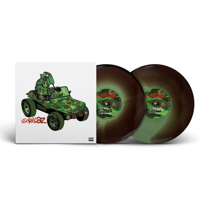 Gorillaz (Tri-Colour A/B Hand Pressed Vinyl Album Reissue)