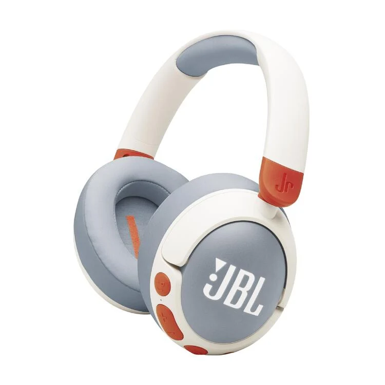 JBL JR 470NC | Écouteurs supra-auriculaire pour enfant - Sans fil - Bluetooth - Blanc