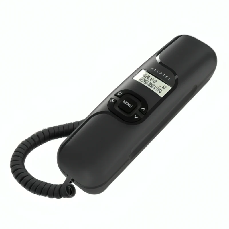 Alcatel Teléfono Alámbrico Pared con Identificador de Llamada, TEMPORIS-16