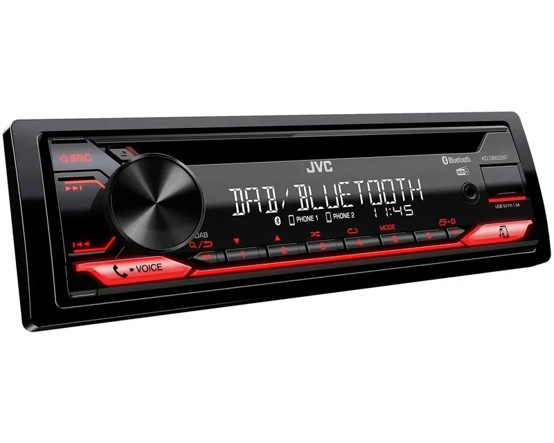 JVC KD-DB622BT – Autoradio CD avec DAB+ Bluetooth
