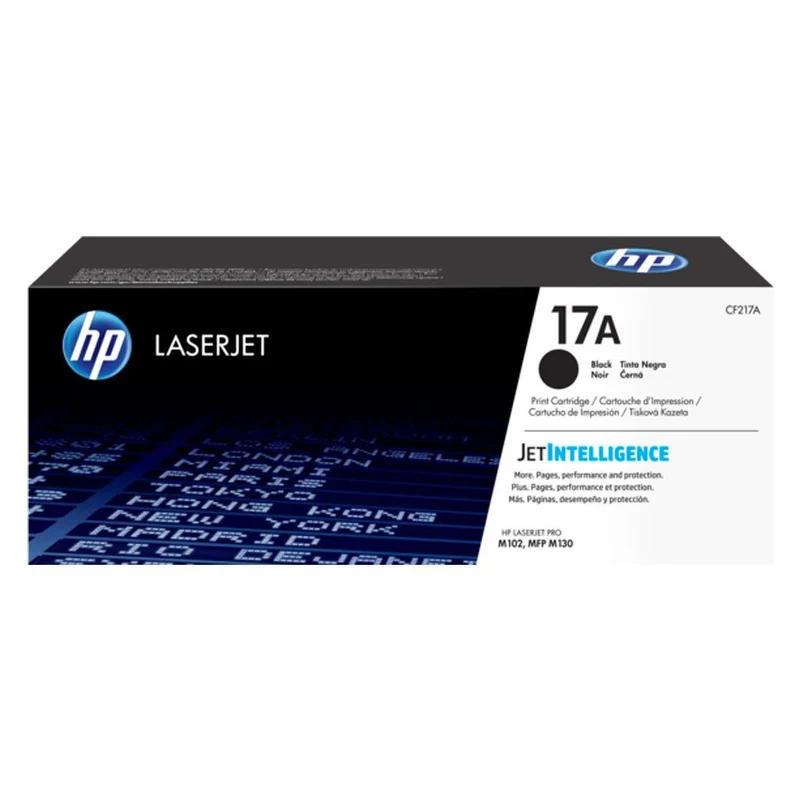 HP Toner Negro 17A (CF217A) 1,600 Páginas