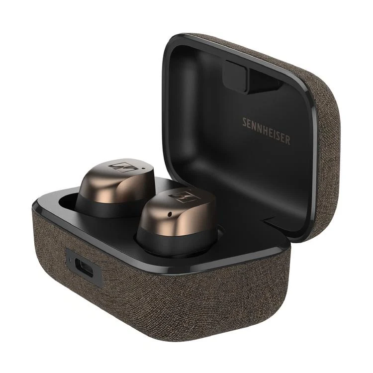 Sennheiser MOMENTUM True Wireless 4 | Écouteurs intra-auriculaires - Sans fil - Réduction adaptative du bruit - Noir/Cuivre