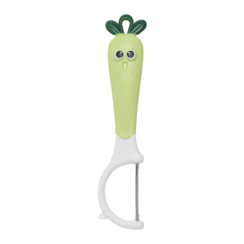 Miomu Pelador de Verduras, Diseño Zanahoria con Ojos