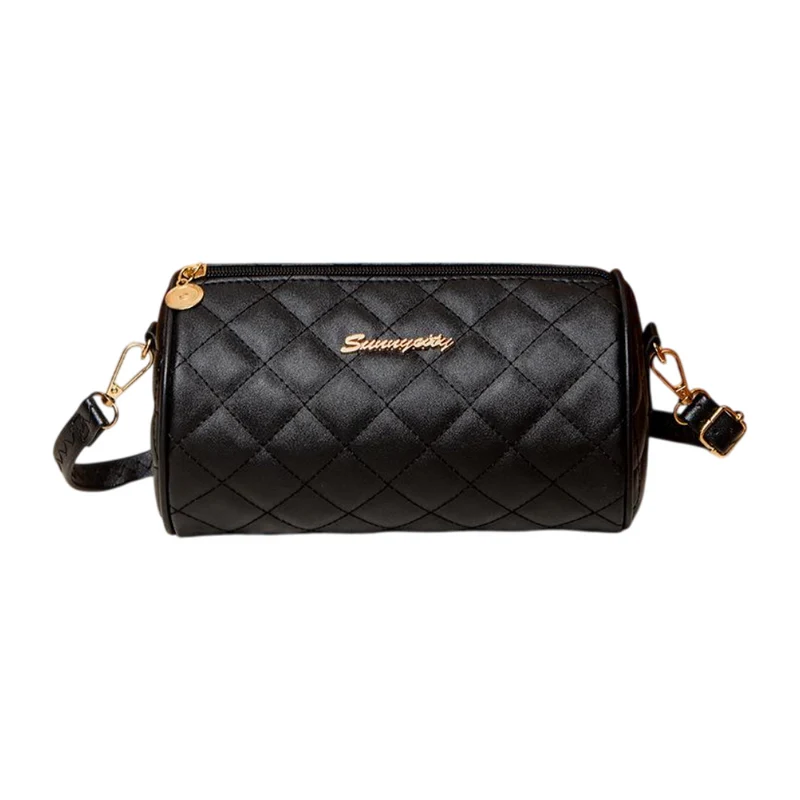 Miomu Bolso Acolchado Tipo Cilíndrico con Correa Ajustable