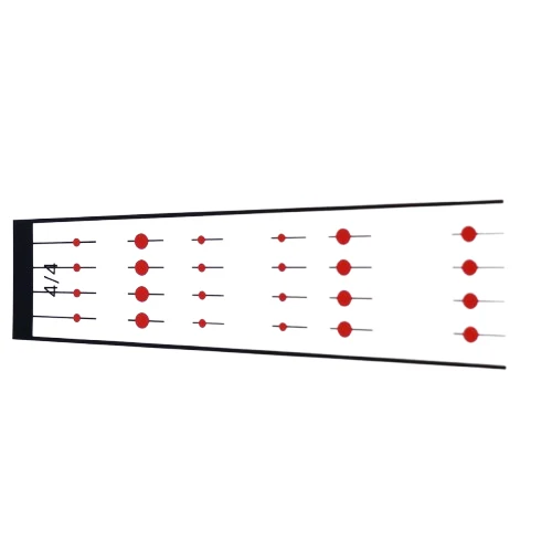 Axiom Violin Finger Guide Sticker 1/4 Size