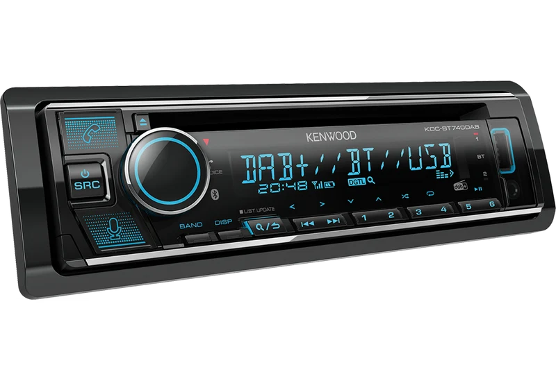 KENWOOD KDC-BT740DAB – Autoradio CD/USB avec Bluetooth et DAB+