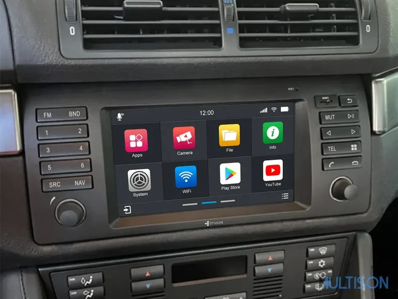 DYNAVIN D9-E39 Premium Flex - Autoradio Android pour BMW Série 5 E39