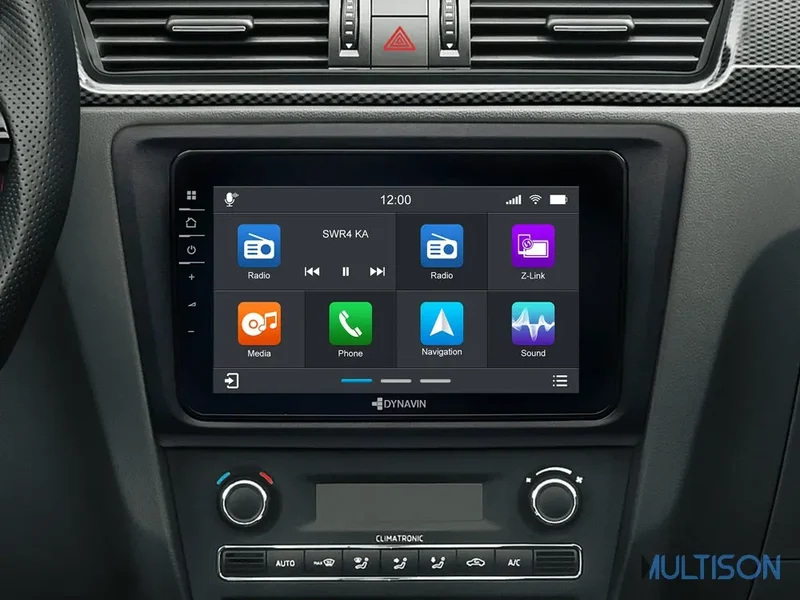 DYNAVIN D9-RPH Premium Flex - Autoradio 8"CarPlay & Android Auto pour Skoda Rapid