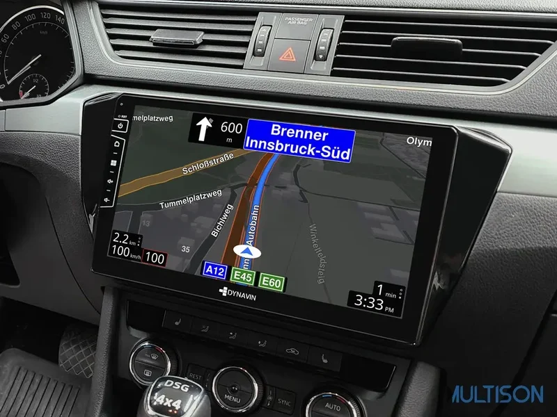 DYNAVIN D9-37 Premium Flex - Autoradio 10,1" CarPlay Android pour Skoda Superb