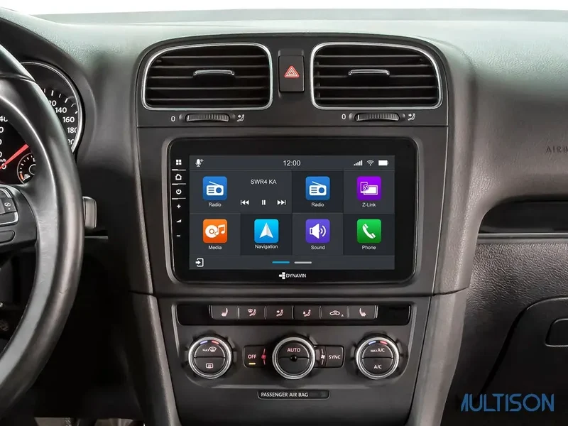 DYNAVIN D9-V8 Premium Flex - Autoradio 8" Carplay Android pour VW, Skoda, Seat