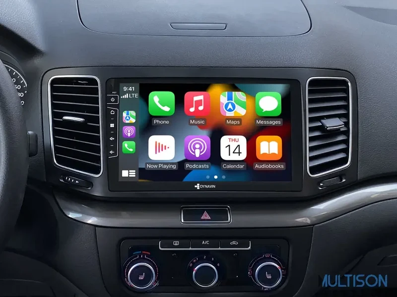 DYNAVIN D9-DF56 Premium Flex - Autoradio 9" Apple CarPlay VW Sharan Seat Alhambra